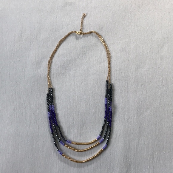 Old Navy Multi-Strand Beaded Necklace - Picture 2 of 4